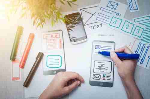 images representing website designing services