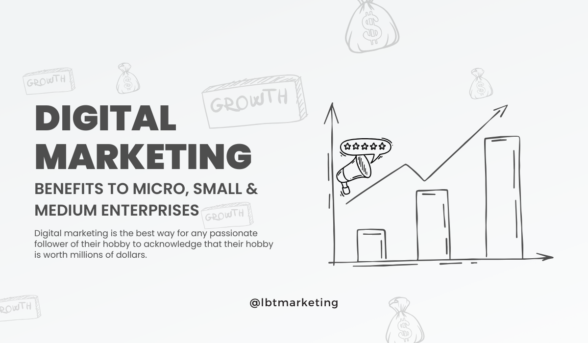 You are currently viewing Benefits of Digital Marketing to micro, small and medium enterprises.